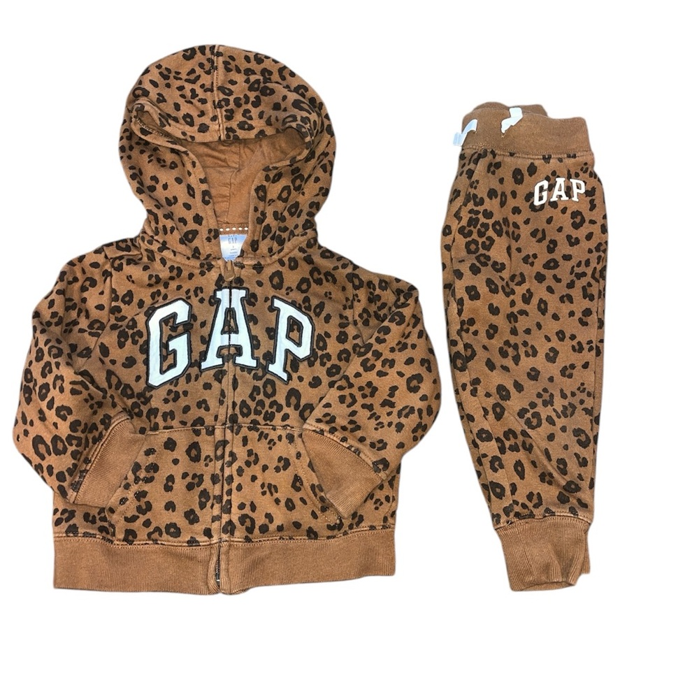 baby GAP zipper up hoodie and sweatpants